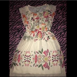 Floral spring dress.🌸